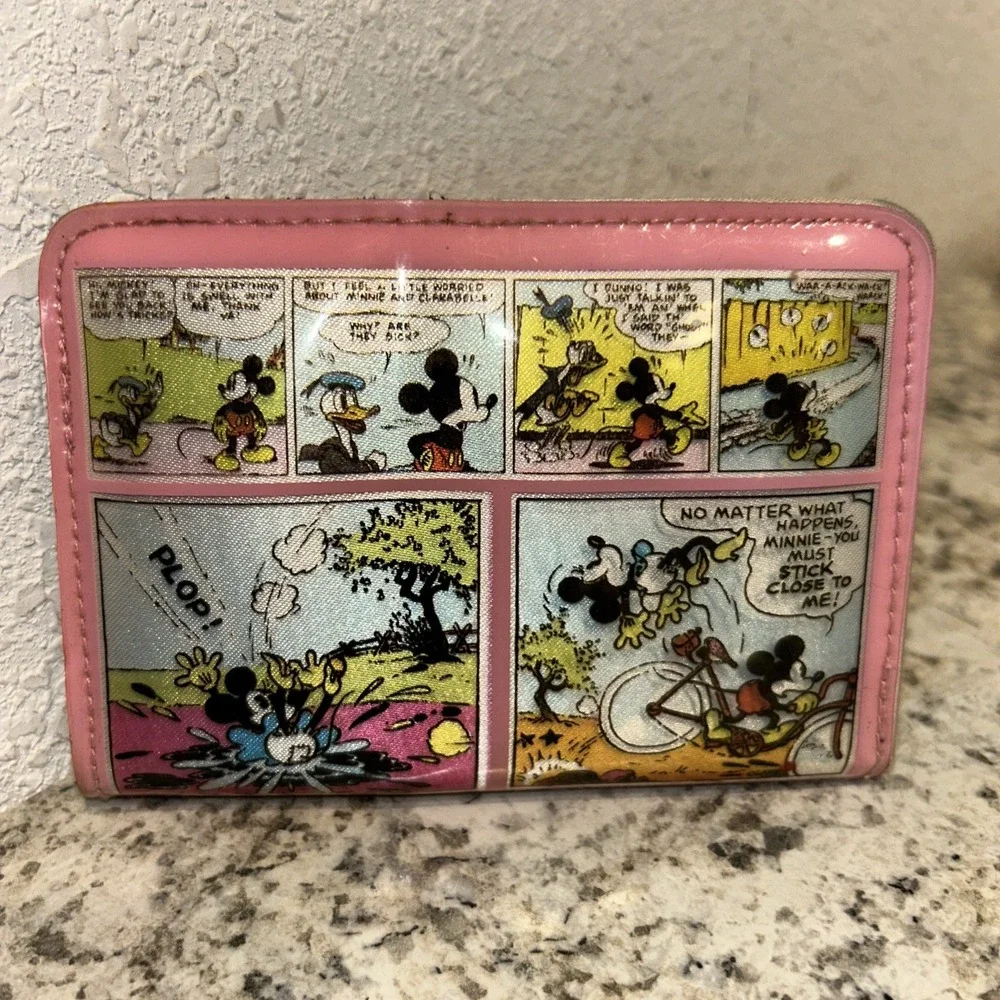 Disney‎ Mickey & Minnie Cartoon Wallet A3